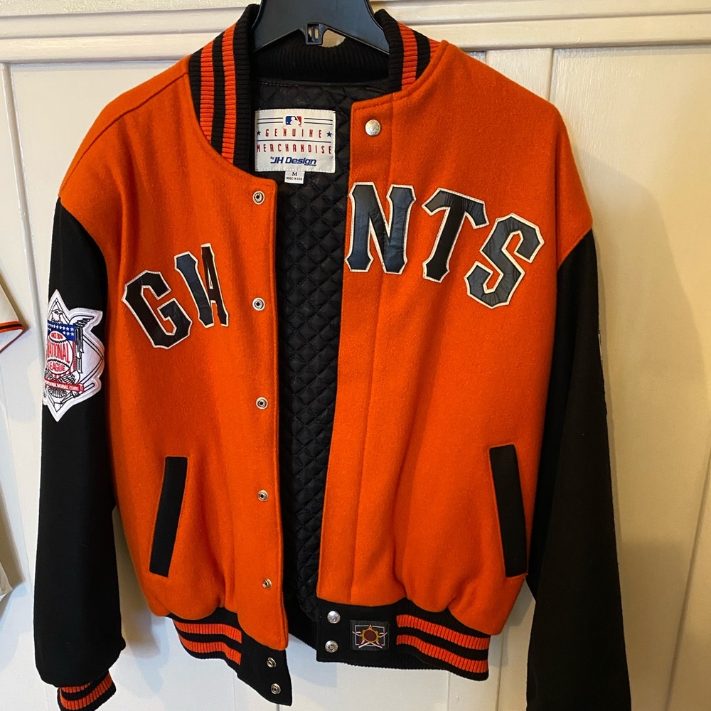 Baseball giants bomber jacket